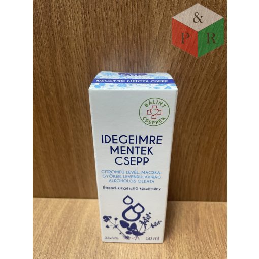 Bálint cseppek Idegeimre mentek csepp alkoholos 50ml
