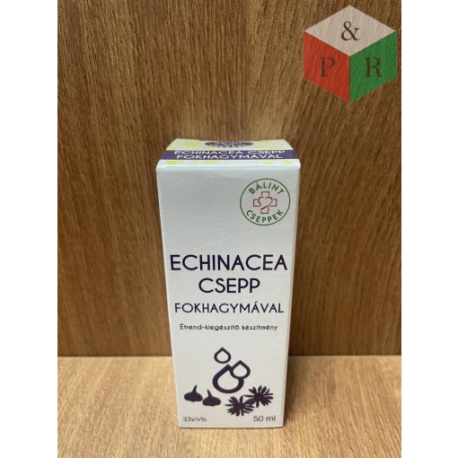 Bálint cseppek Echinacea csepp fokhagymával 50ml