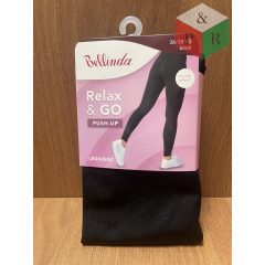 Relax and Go Push- up leggings fekete