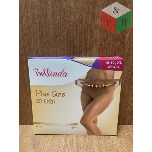 Bellinda Plus size 20 den almond