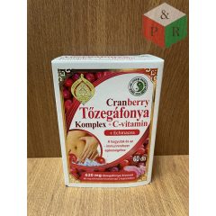 Dr. Chen Cranberry Tőzegáfonya komplex+C+Echinacea 60 db