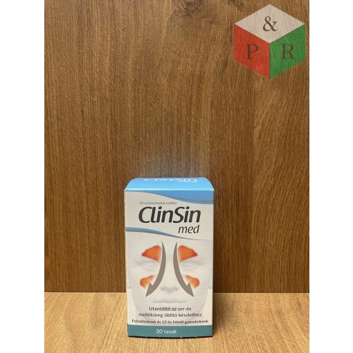 ClinSin Med utántöltő az orr- és melléküreg öblítő készlethez 12 év felett 30 tasak