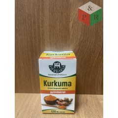 Herbária Kurkuma gyömbérrel 120db