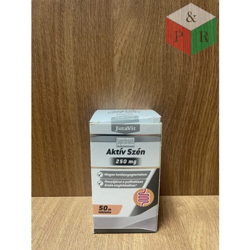 Jutavit Aktív szén 250mg 50db