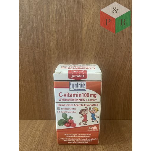 Jutavit C-vitamin Gyermekeknek 100mg