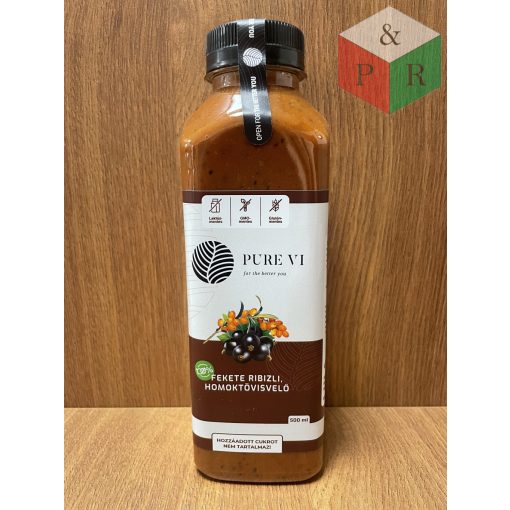 PURE VI Feketeribizli, homoktövis velő 500 ml
