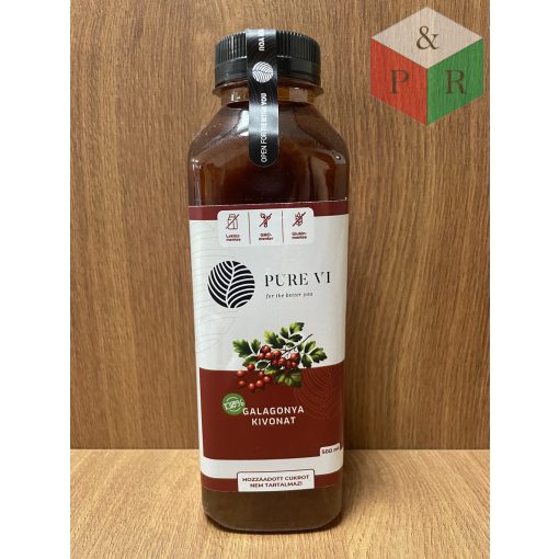 PURE VI Galagonya kivonat 500 ml