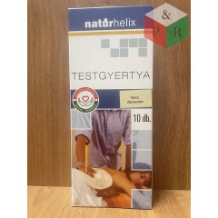 Naturhelix testgyertya natúr, illatmentes 10db