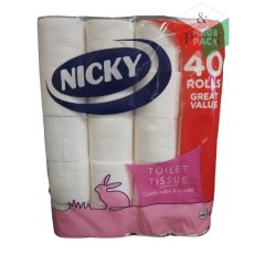 Nicky WC papír 3rtg.