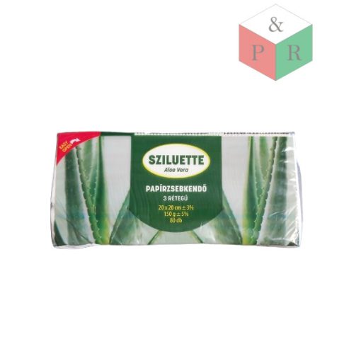 Sziluette papírzsebkendő 80 db-os