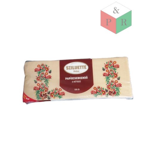 Sziluette Deluxe papírzsebkendő 100 db-os