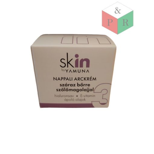 Skin by Yamuna nappali arckrém száraz bőrre szőlőmagolajjal 50 ml