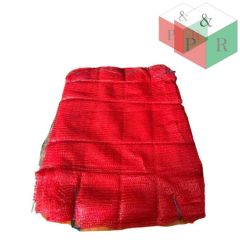 Raschel zsák 50x80 piros BÁLA