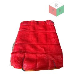 Raschel zsák 50x80 piros