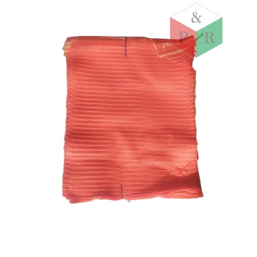 Raschel zsák 30x40 narancssárga, BÁLA