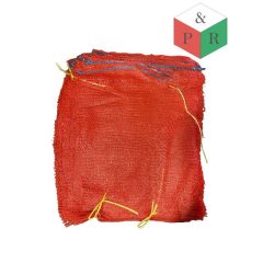 Raschel zsák 33x47 narancssárga (kínai), BÁLA