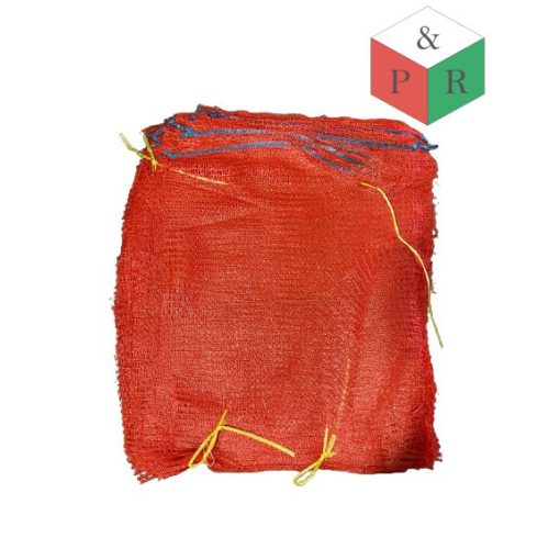 Raschel zsák 33x47 narancssárga (kínai), BÁLA