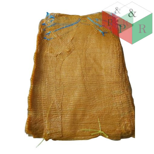 Raschel zsák 50x80 aranysárga, BÁLA