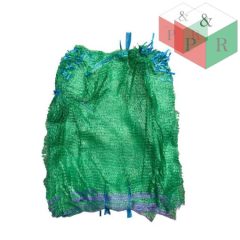 Raschel zsák 40x60 világoszöld (kínai), BÁLA