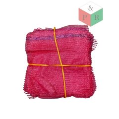 Raschel zsák 26*39-es piros (magyar)