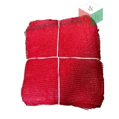 Raschel zsák 40*60-as piros  (magyar)