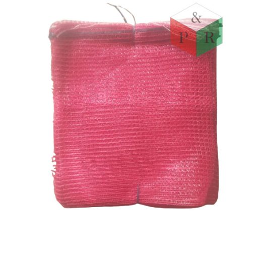 Raschel zsák 35x50 bordó