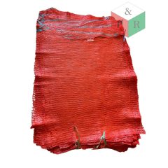 Raschel zsák 50*80-as piros (kínai)