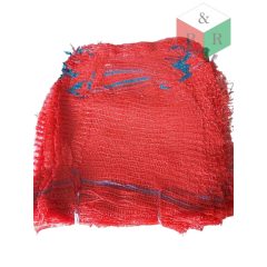 Raschel zsák 26x33 piros