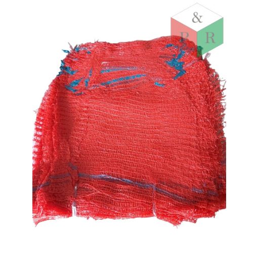 Raschel zsák 26x33 piros